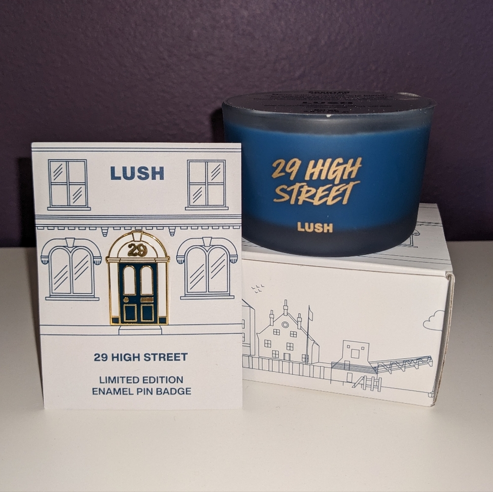 Lush 29 High St candle & pin set